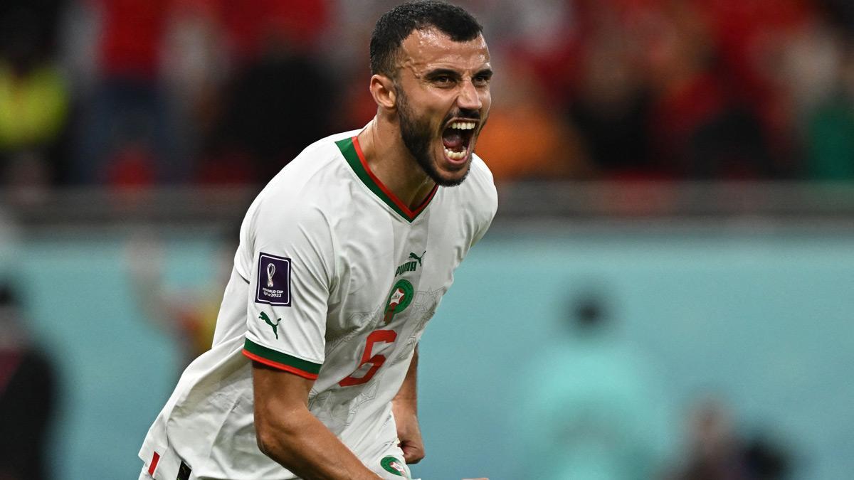Sabiri, autor del gol de Marruecos