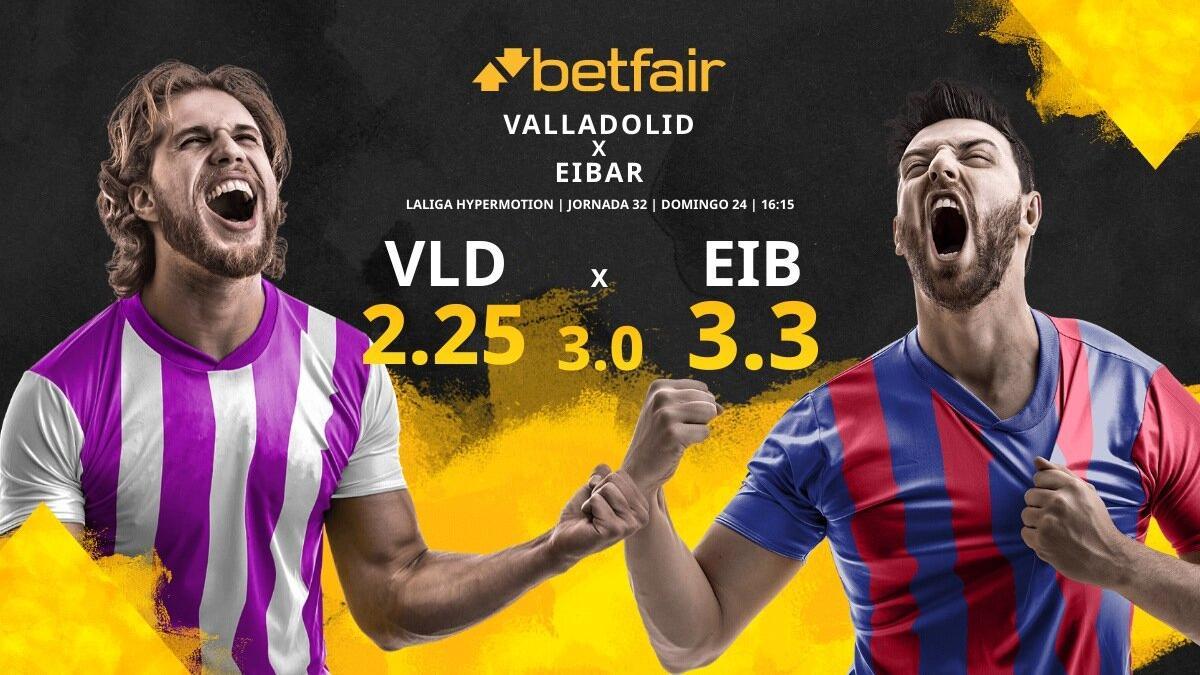Real Valladolid vs. SD Eibar: horario, TV, estadísticas, clasificación y pronósticos