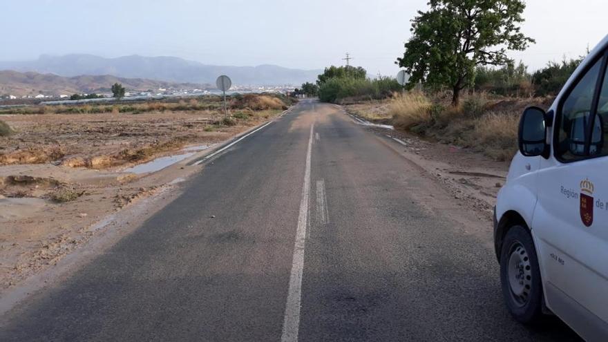 Carreteras que siguen cortadas al tráfico en la Región hoy domingo