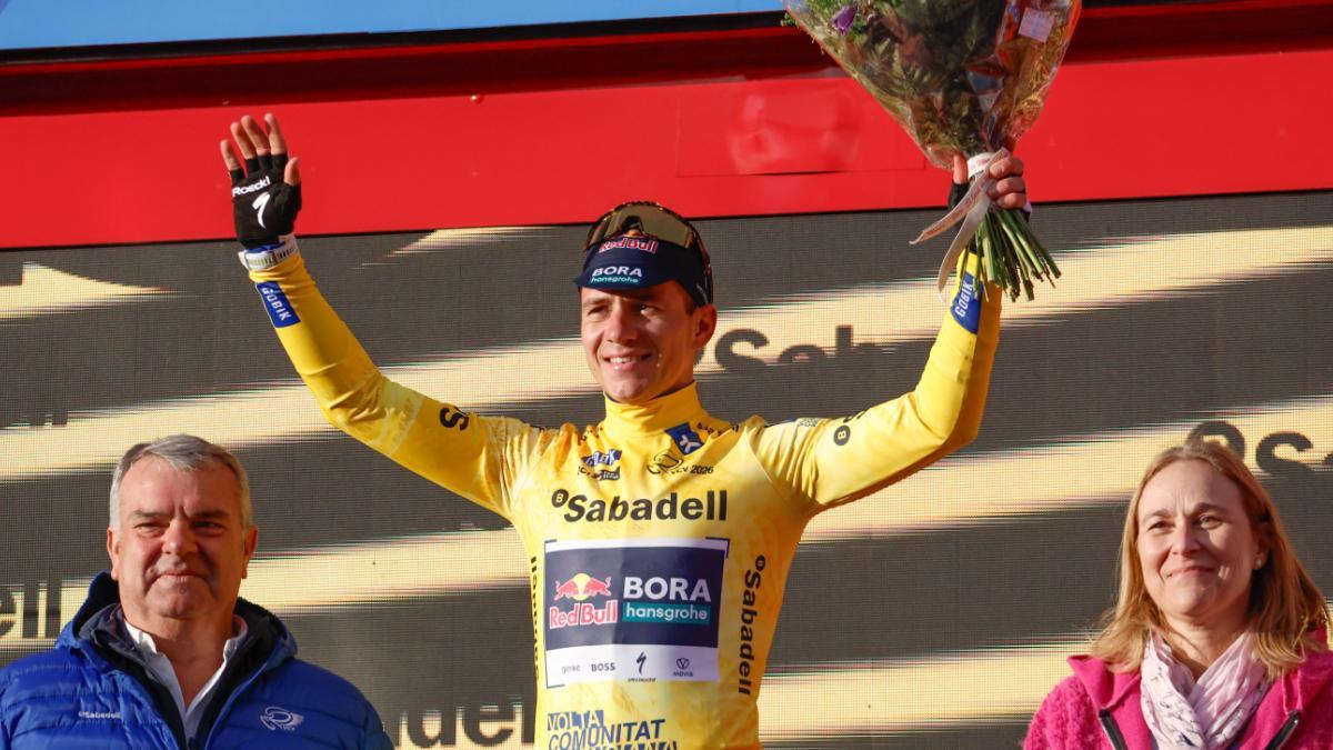 Remco Evenepoel, ganador de la Volta a la Comunitat Valenciana