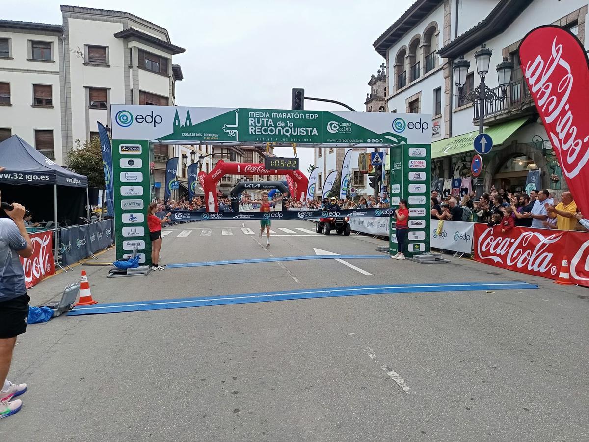 Así fue la media maratón Ruta de la Reconquista