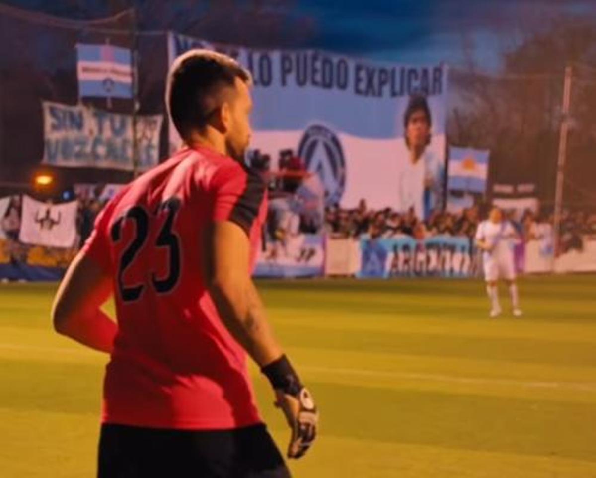 Un partido del Club Argentino de Madrid.