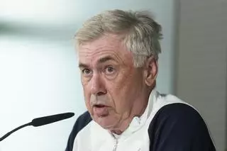 Ancelotti asegura que "no he encontrado ningún aficionado nuestro triste"