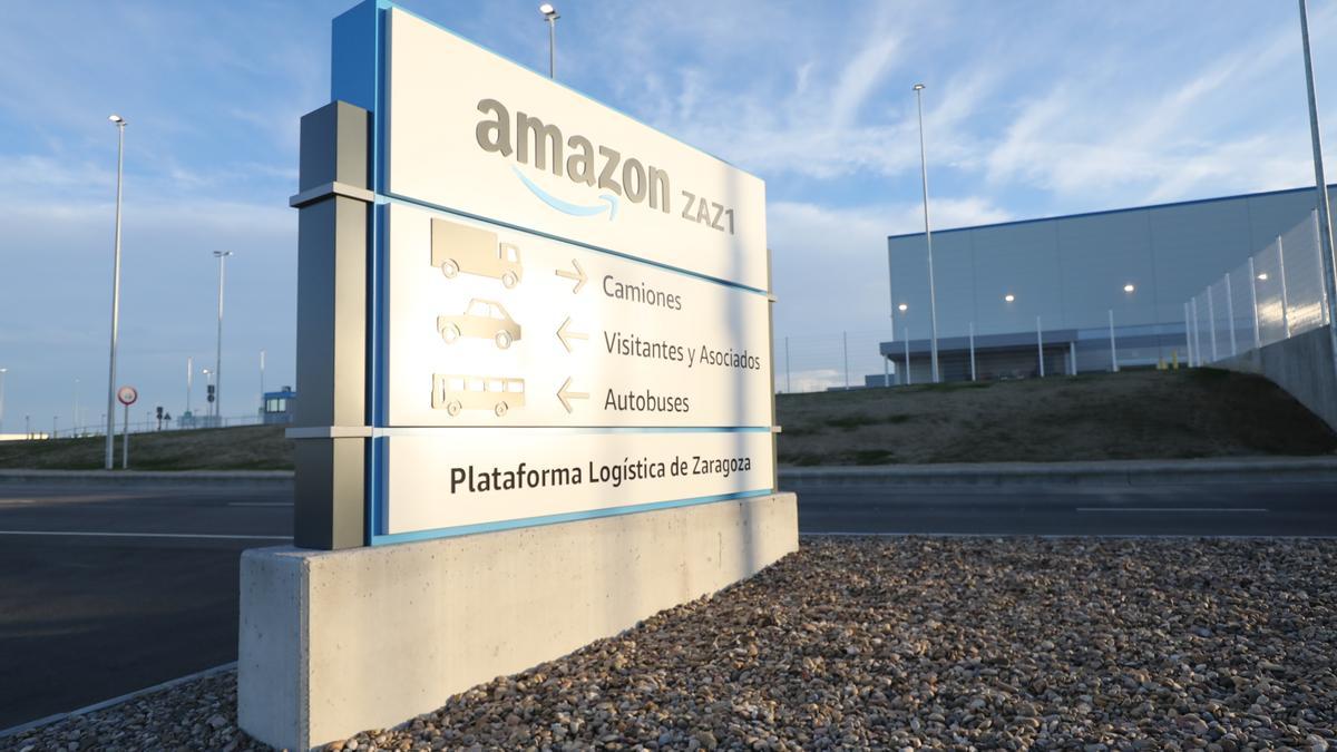 El almacén de almacenes de Amazon, su última gran inversión en Aragón, tenía previsto abrir en marzo.