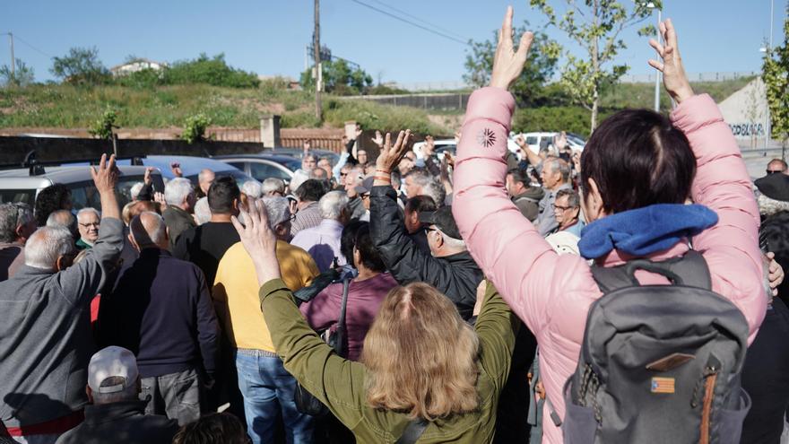 La revolta dels hortolans del regadiu de Manresa en imatges