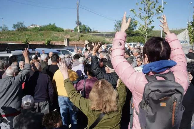 La revolta dels hortolans del regadiu de Manresa en imatges