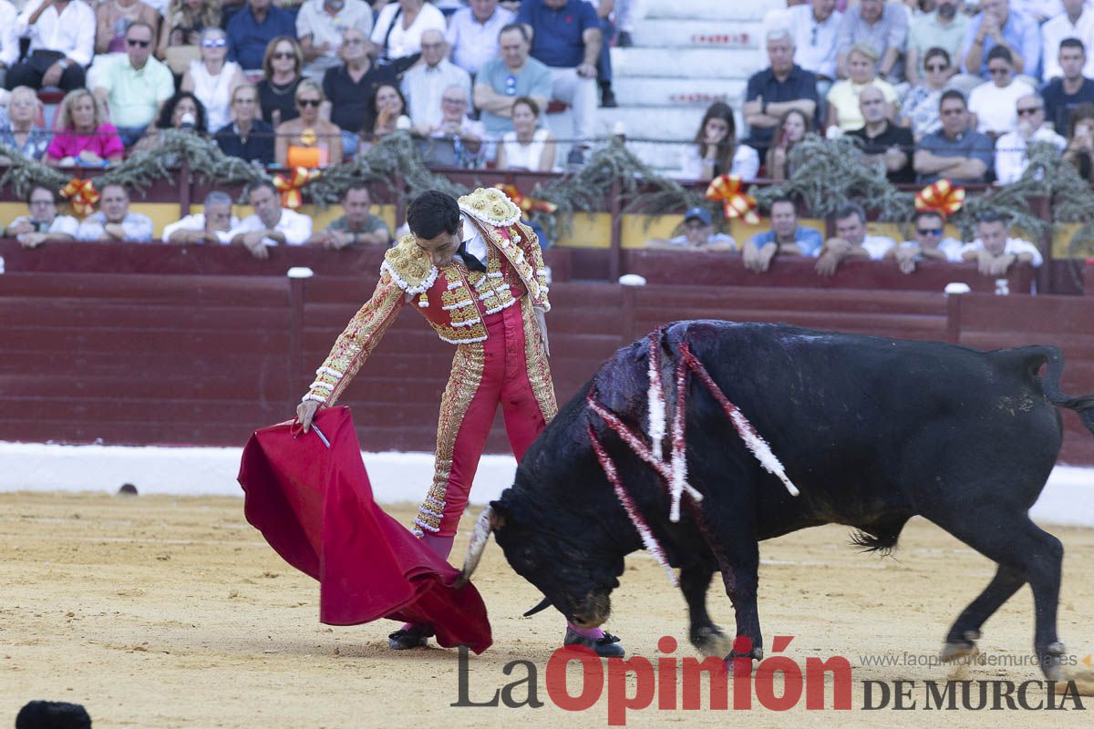Tercer festejo de la Feria Taurina de Murcia (Talavante, Paco Ureña y Roca Rey), en imágenes