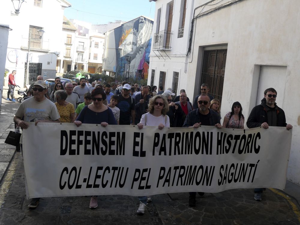 Movilización por una mayor inversión en el Castillo de Sagunt