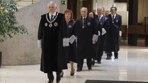 Acto de toma de posesión como magistrado del Tribunal Constitucional de José María Macías Castaño