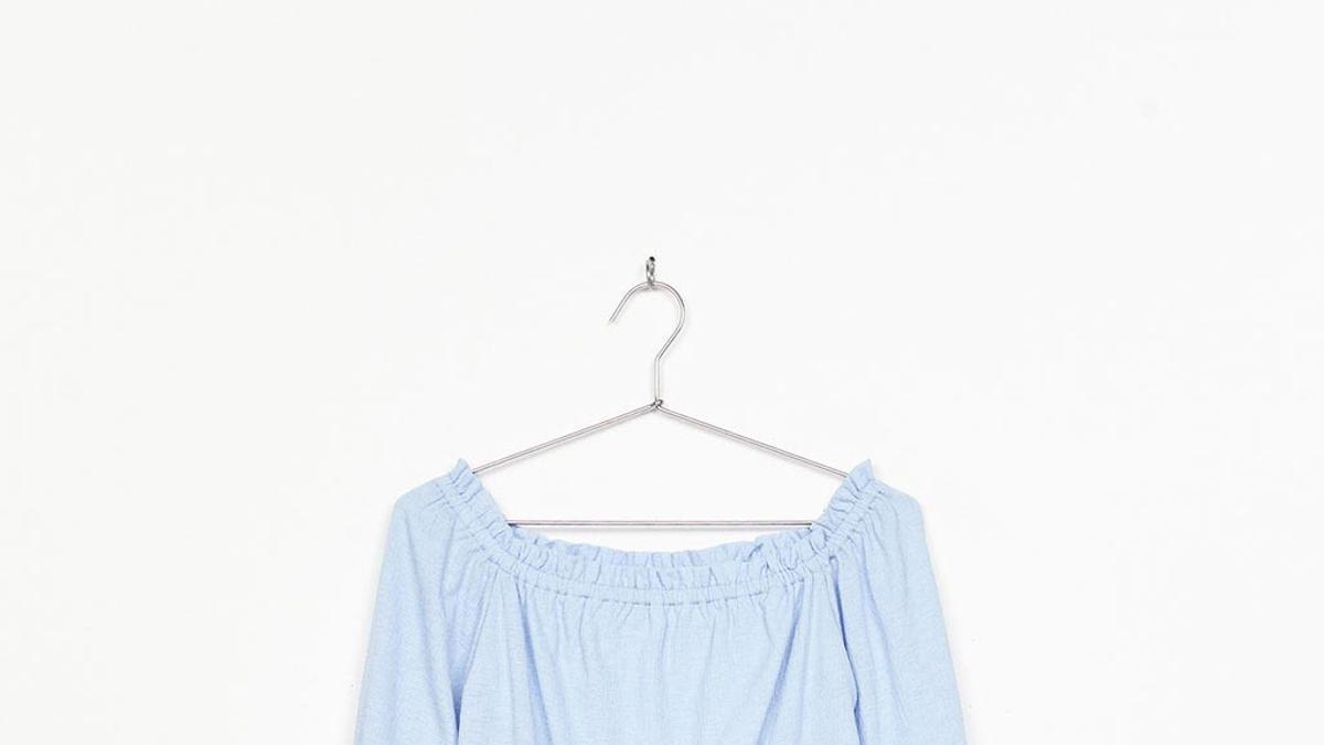 Blusa mesonera lazos de Bershka