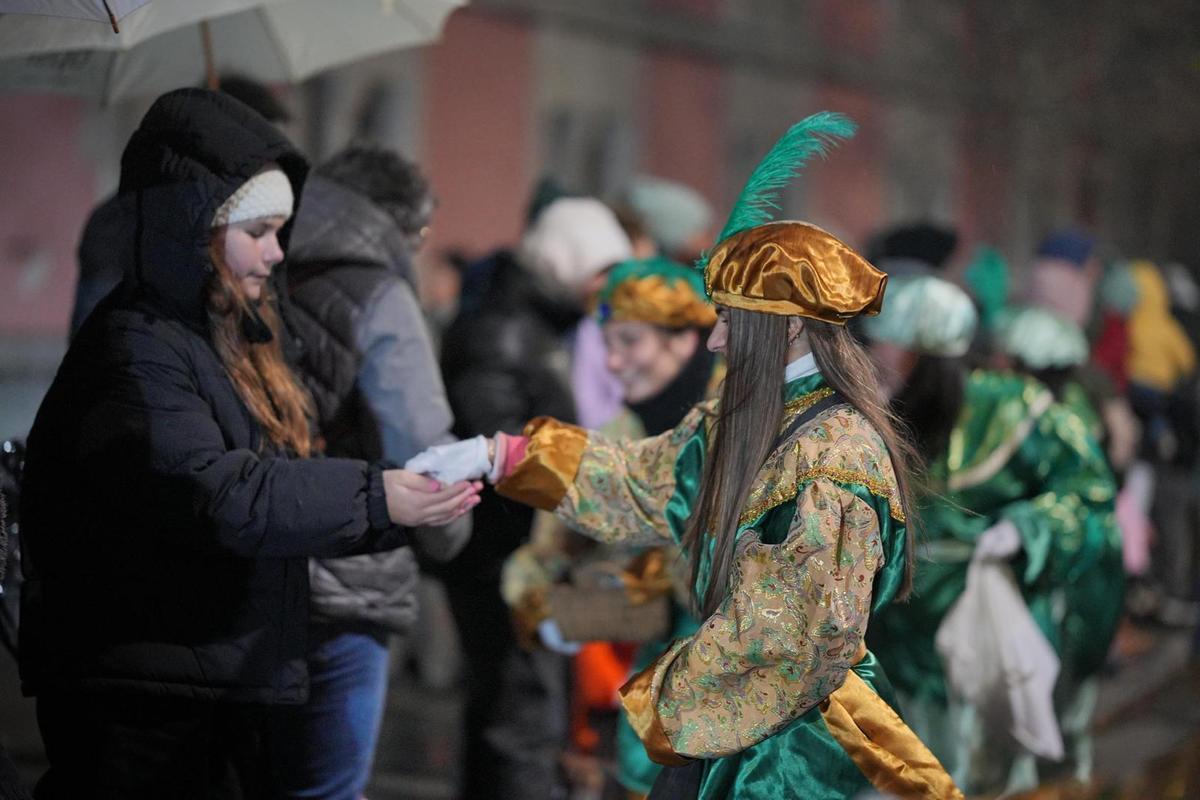 Una imagen de la cabalgata de Inca.