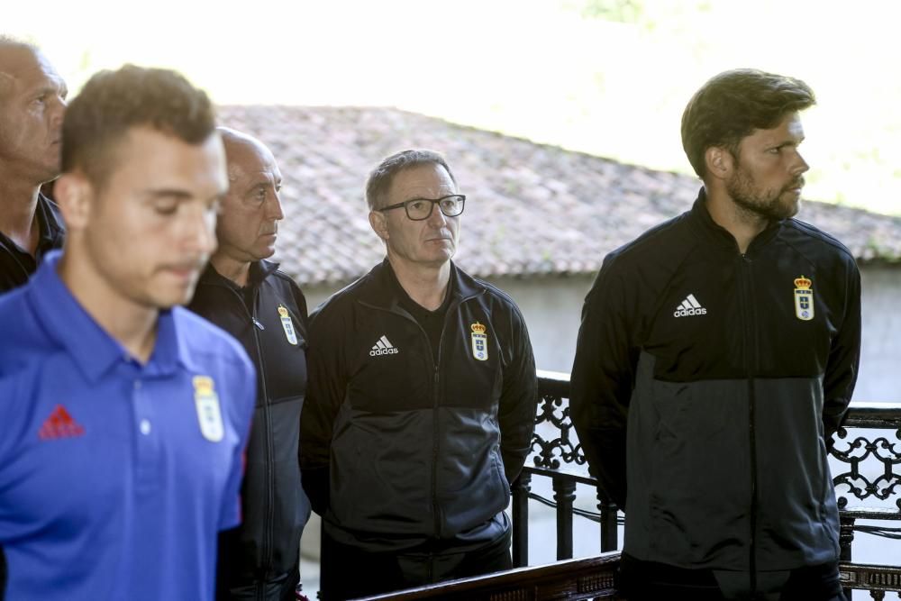 Ofrenda del Real Oviedo a la Santina