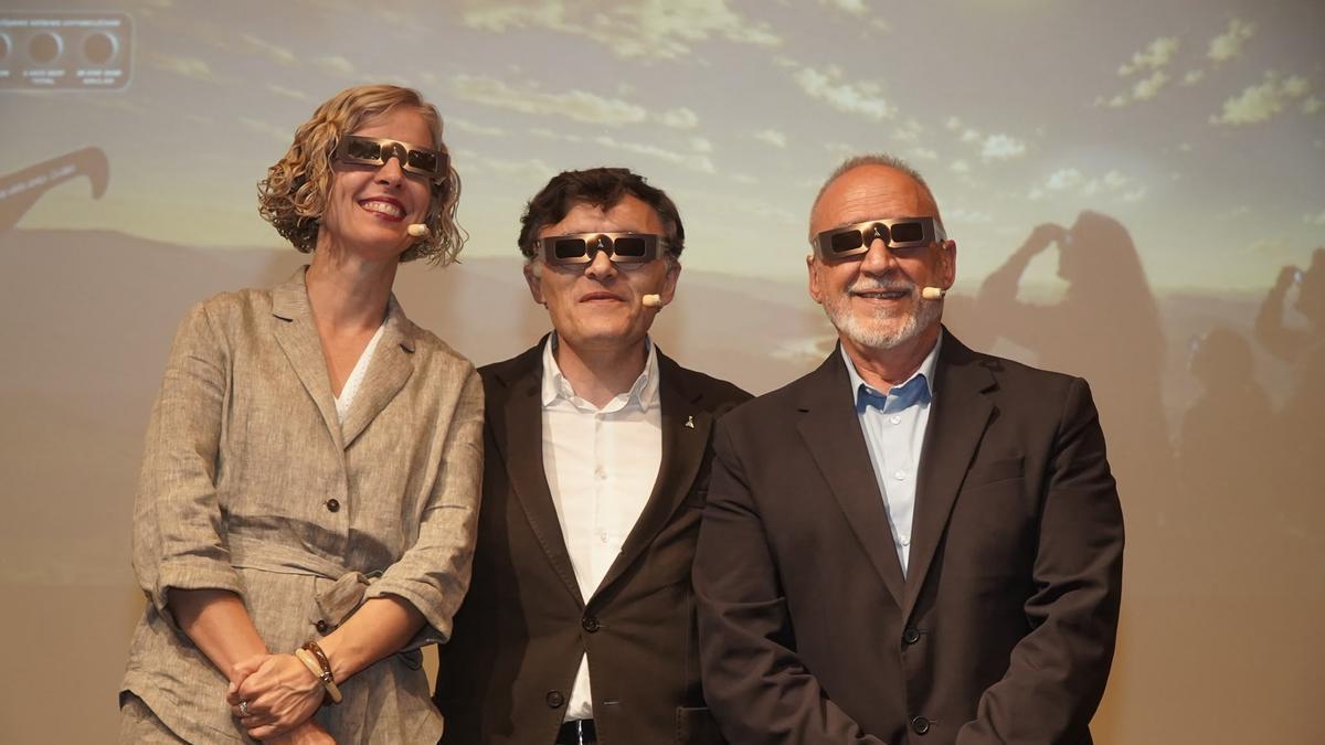 Presentación de la campaña 'Una vista única, cuídala' para promover la observación segura del eclipse
