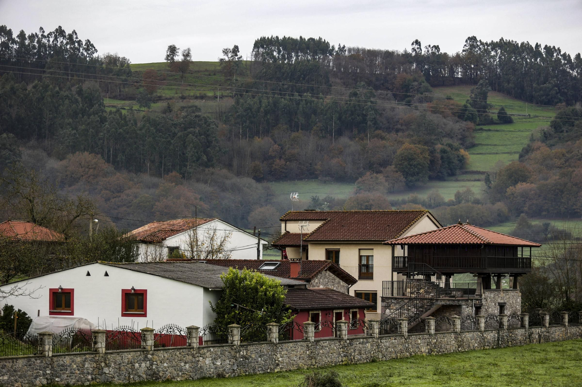 EN IMÁGENES: Así es la parroquia ovetense de Brañes