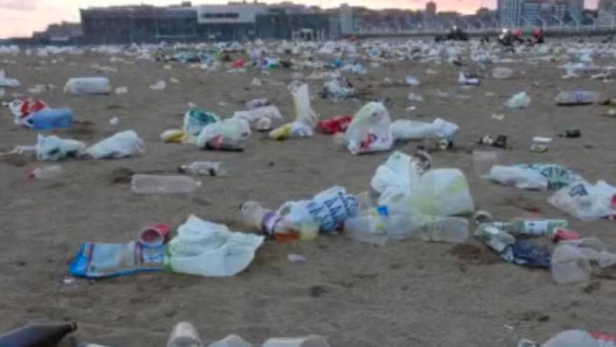 La noche de San Juan &quot;con más porquería&quot;