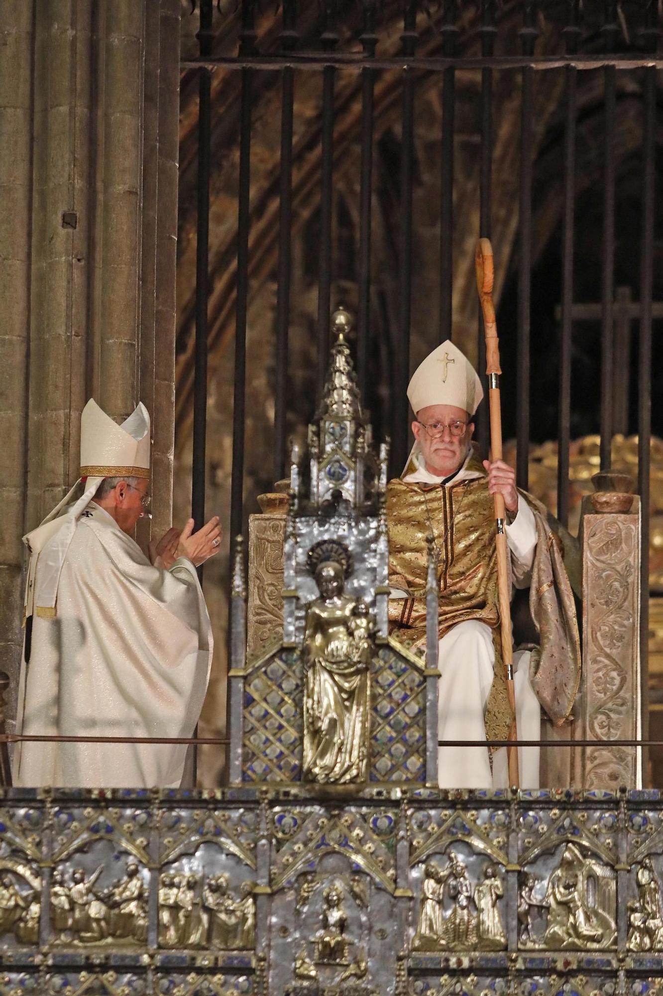 Ordenació d'Octavi Vila com a nou bisbe de Girona,