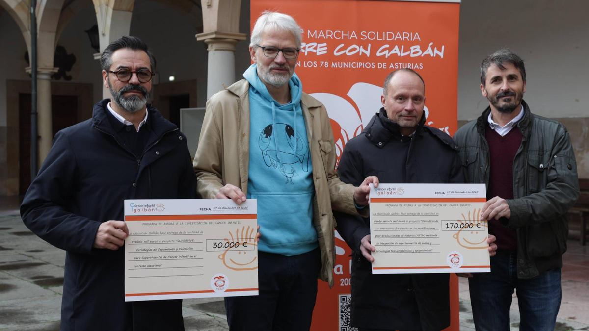 Investigar un tumor cerebral devastador y acompañar a pacientes que han superado el cáncer para prevenir que vuelva la enfermedad: estos son los dos proyectos que financiará la asociación Galbán