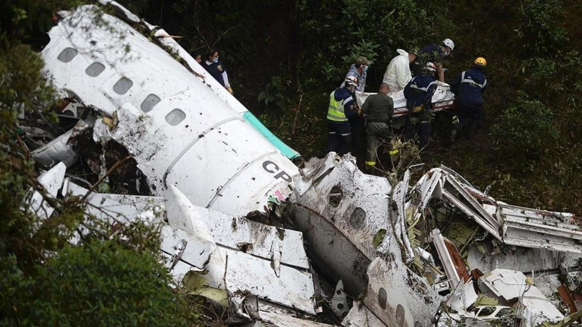 Accidente avión boliviano en Colombia.