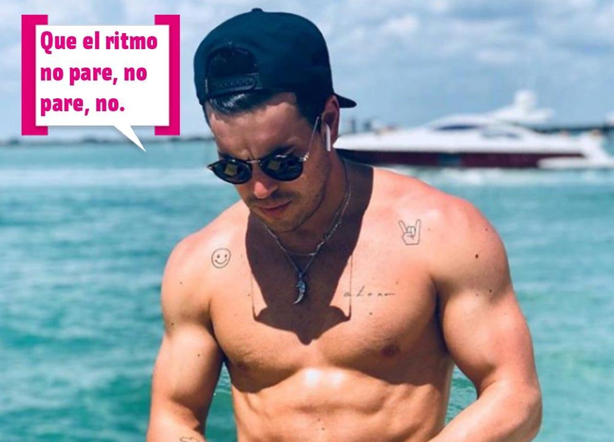 Mario Casas dice: "Que el ritmo no pare, no pare, no"