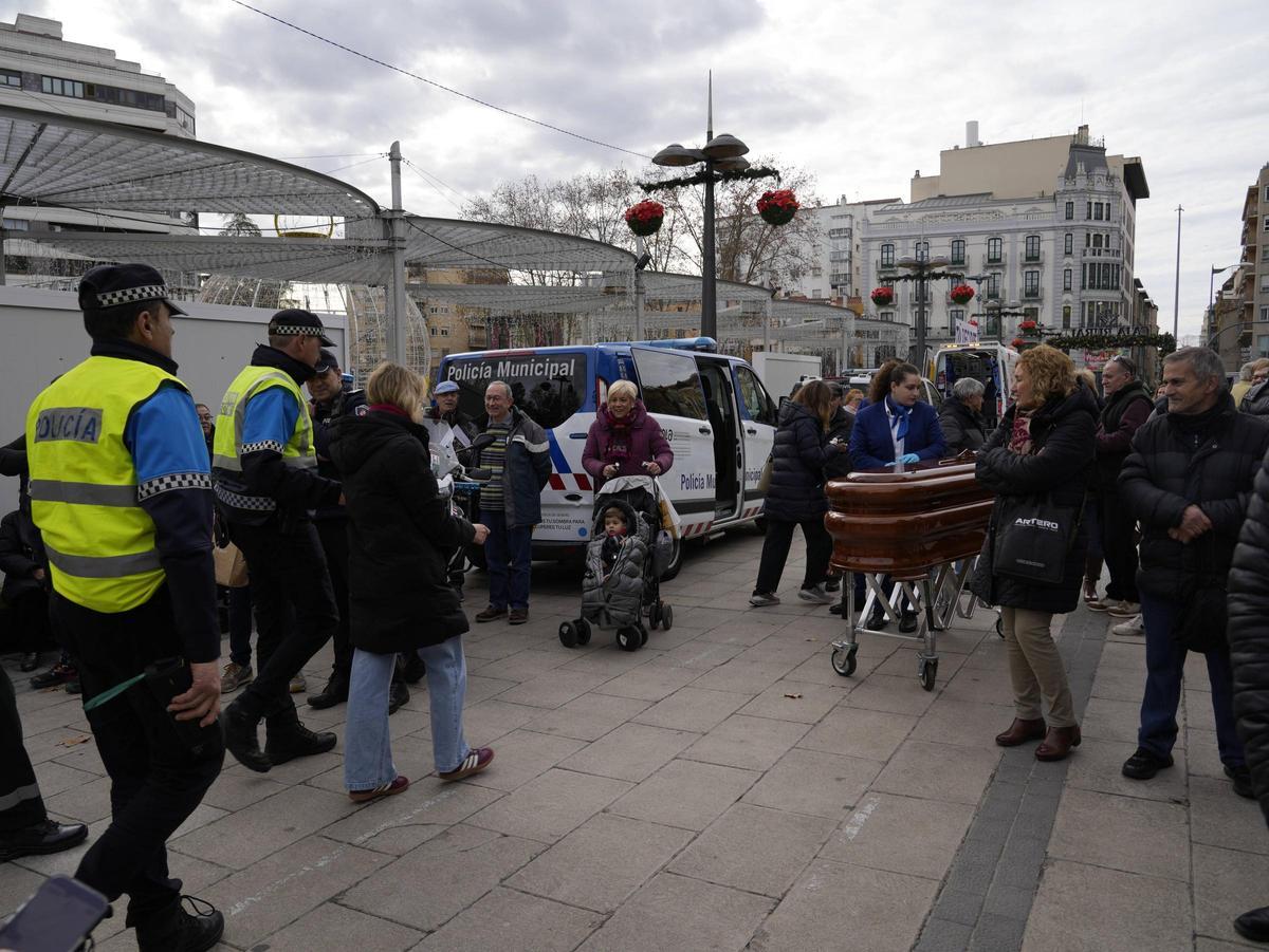 Simulacro de accidente en La Marina