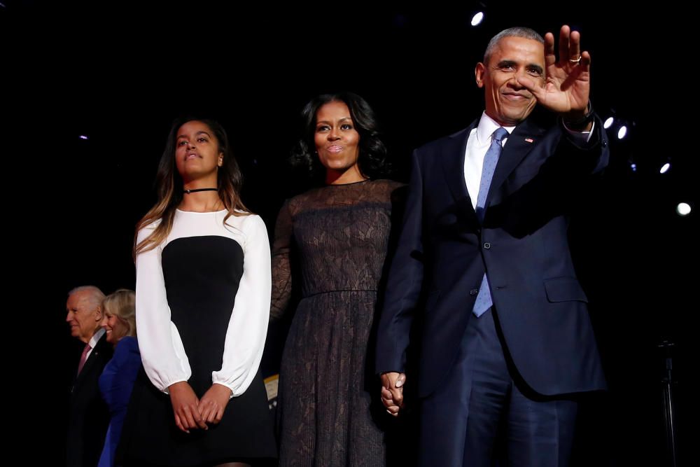 El último discurso de Barack Obama, en imágenes