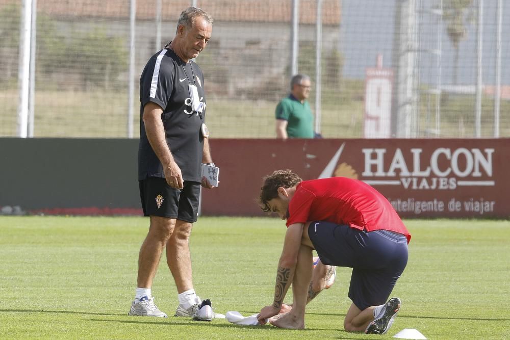 El Sporting presenta a Amorebieta