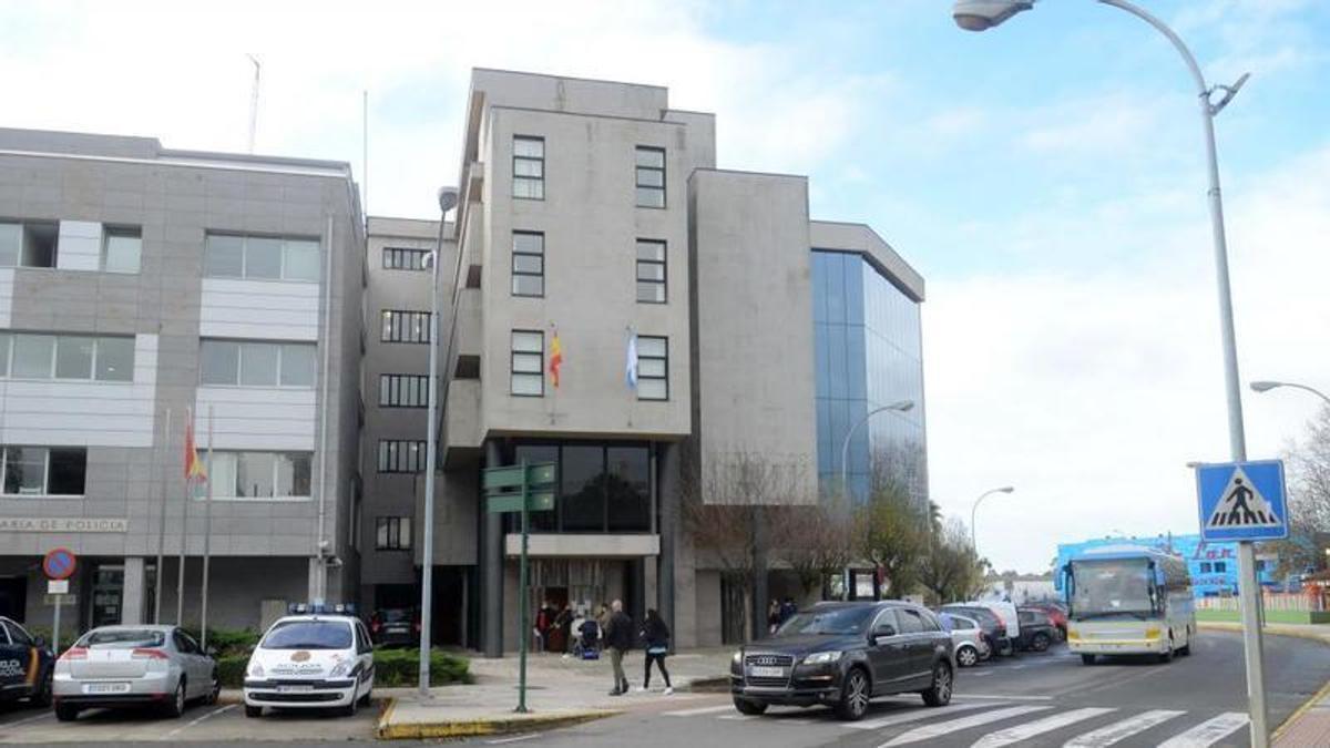 Edificio judicial de Vilagarcía.