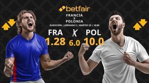 Pronósticos Francia vs. Polonia: horario, TV, estadísticas y clasificación