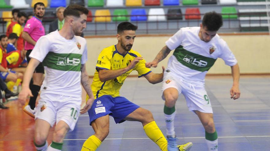 Imagen del último partido en casa del Elche Axa Hita Port frente al Gran Canaria