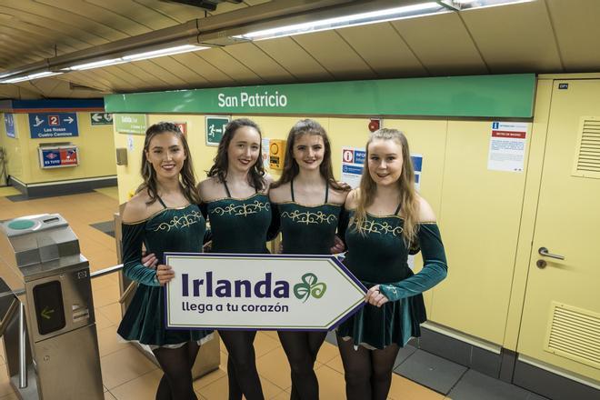Bailarinas en el Metro de Madrid en 2023