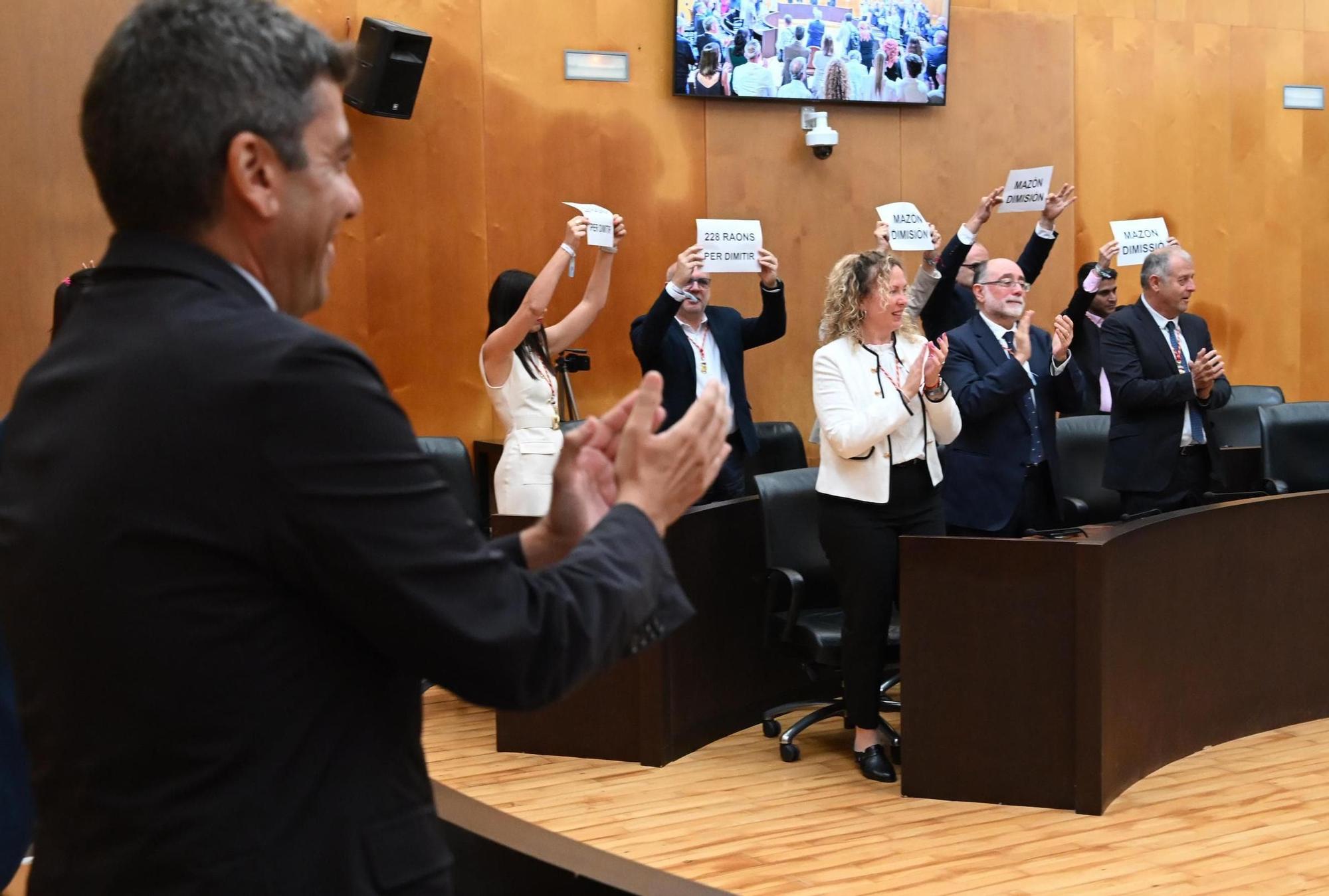 Carlos Mazón celebra el Día de Europa en Benidorm