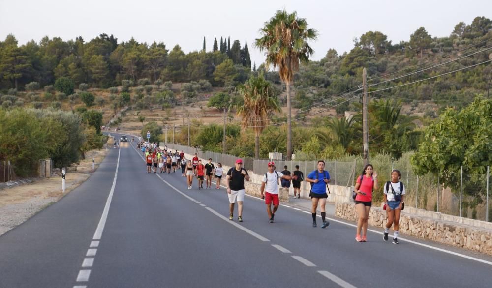 Marcha del Güell a Lluc a peu