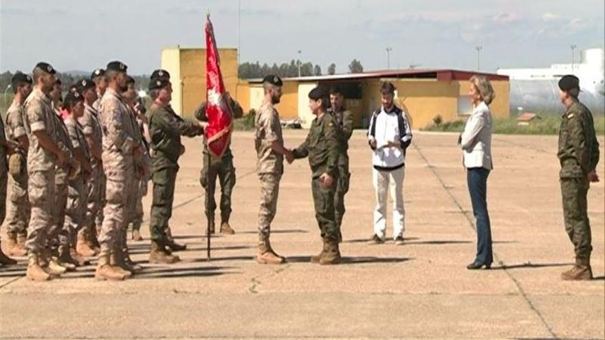 Regresan los primeros militares extremeños del séptimo contingente de la misión de Malí