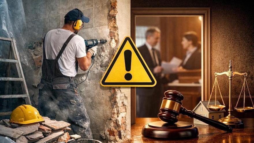 ¿Puede la comunidad denunciarte por hacer obras en tu piso? Esto es lo que dice la Ley de Propiedad Horizontal