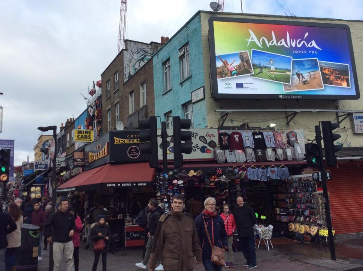 Andalucía se promociona en Candem Town
