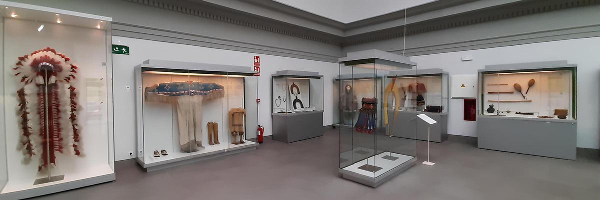 Una de las salas del Museo Nacional de Antropología.