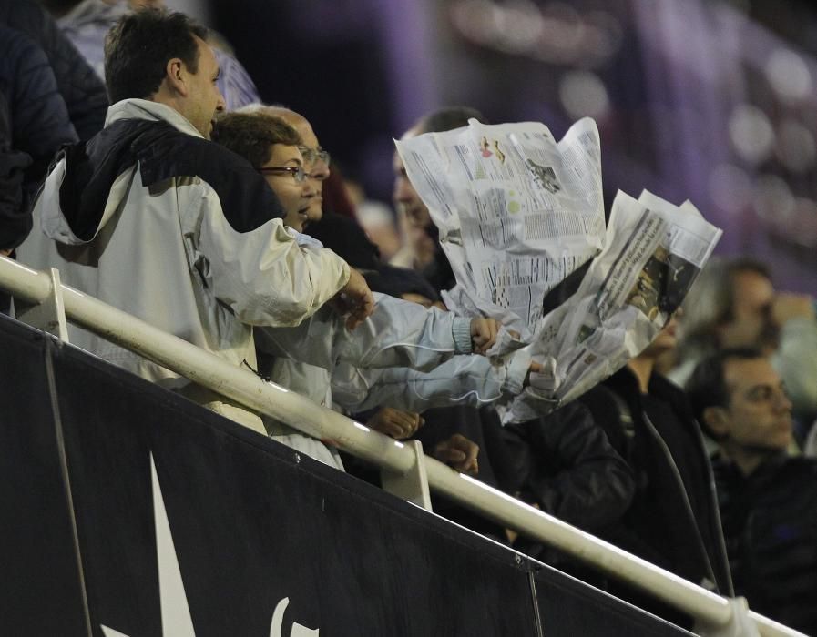 Bronca en Mestalla: la afición ya no puede más