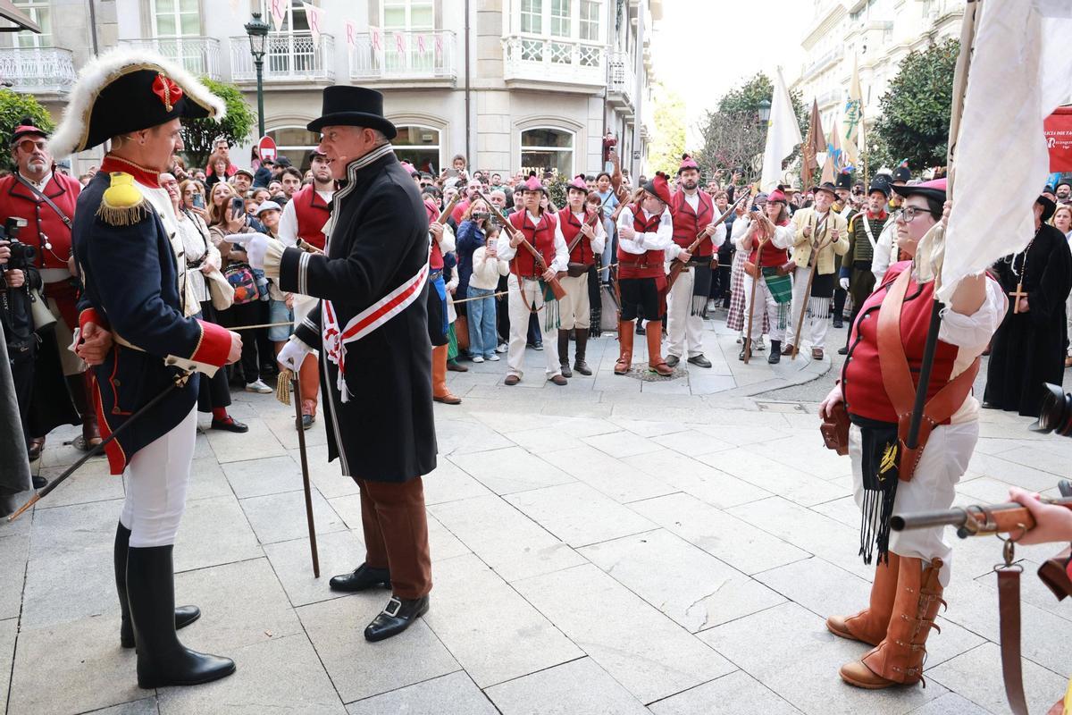 Vigo expulsa a los franceses: las imágenes del final de la Reconquista