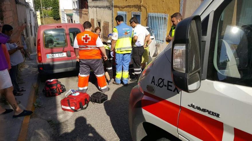 Herida una mujer de 65 años atropellada en Badajoz