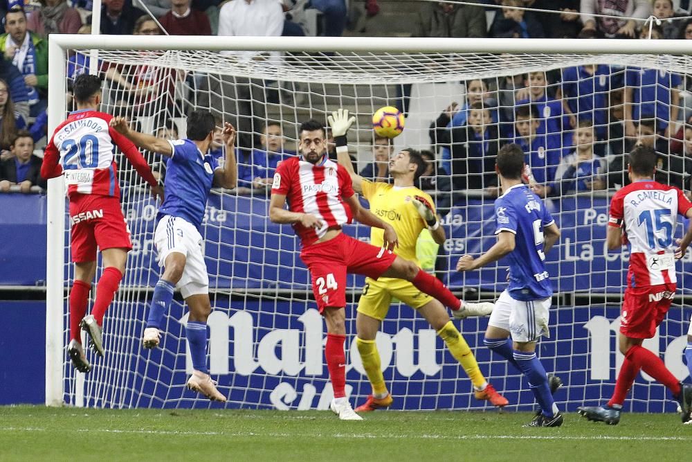 Derbi asturiano: El Real Oviedo - Sporting, en imágenes