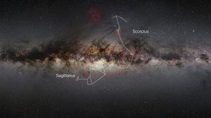 El centre de la Via Làctia, segons una de les imatges de l’Observatori Europeu Austral.