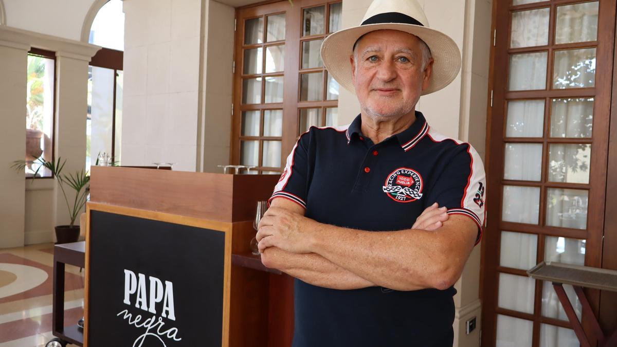 Rafael Lesmes, el día de la grabación.