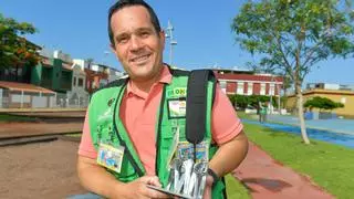 Raúl Cárdenas, el mejor de 560 vendedores de la ONCE en Canarias