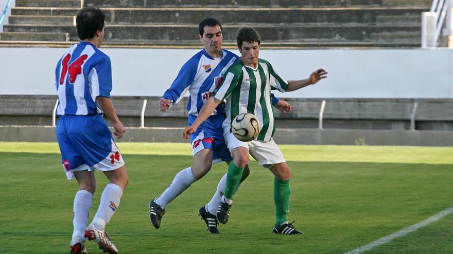 Una jugada del Figueres-la Jonquera del 2009