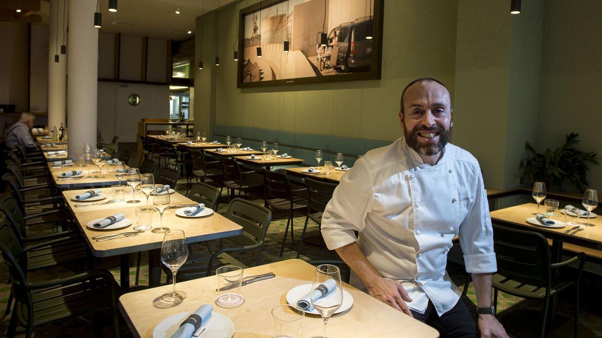 El chef Víctor Ferrer, en el comedor Slow de Bicnic