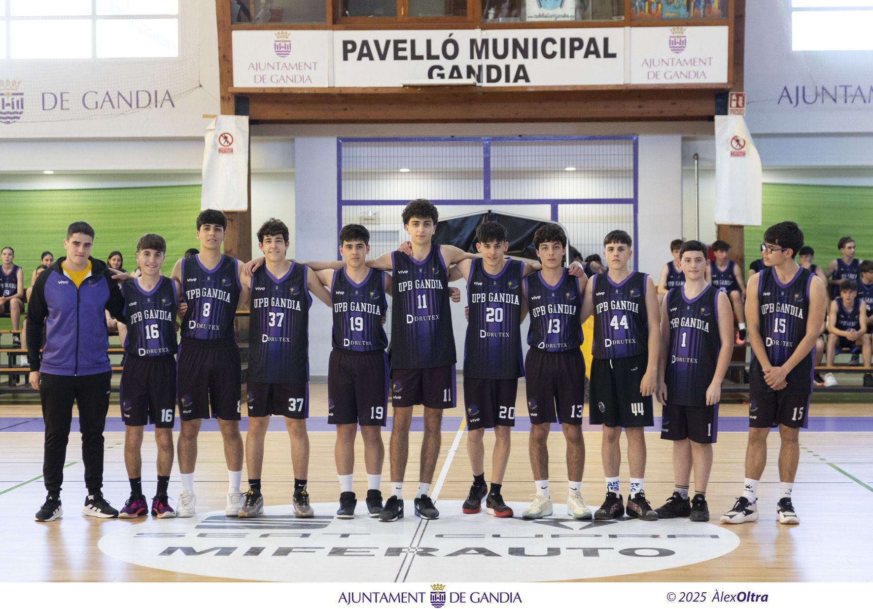 Presentación de todos los equipos de Units pel Bàsquet Gandia