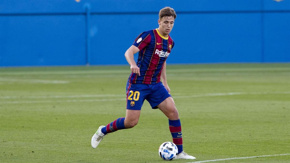 Por acciones como estas el Barça ha atado Nico González, una de las perlas de La Masia