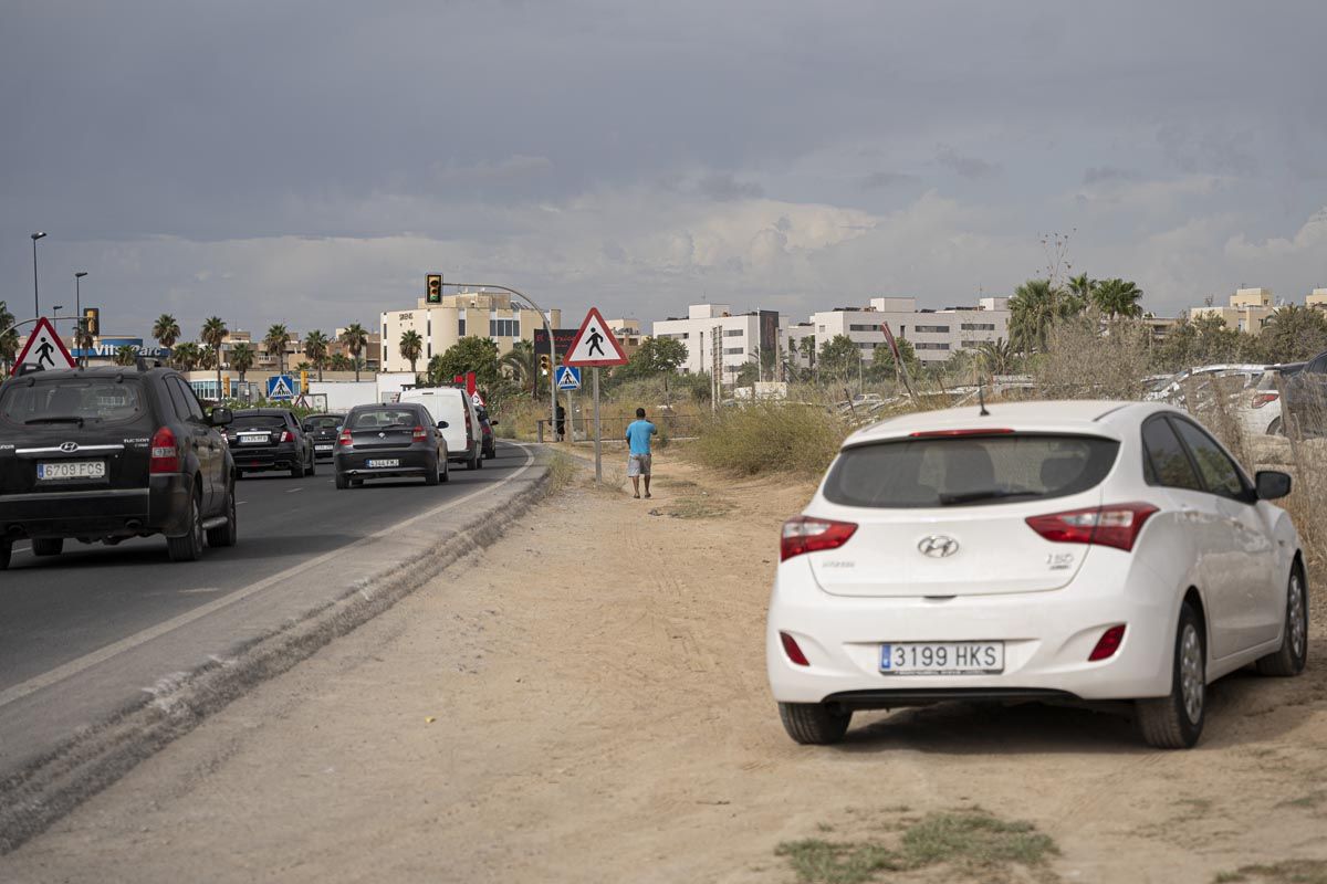 Así se encuentra el primer cinturón de ronda de Ibiza