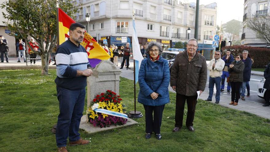 Acto de ayer en Marín.   | // G. SANTOS