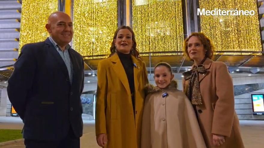 Vídeo: Las reinas de las fiestas, encienden las luces navideñas en El Corte Inglés